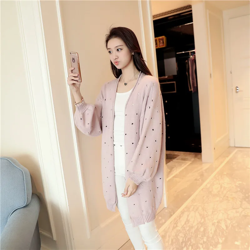 2019 Women Sweater Tops Vintage Ladies Cardigans White Pull Femme Winter Casual |