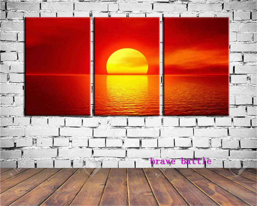 

Skyscapes красная фотография гостиной, домашний декор, Современная роспись, картина маслом