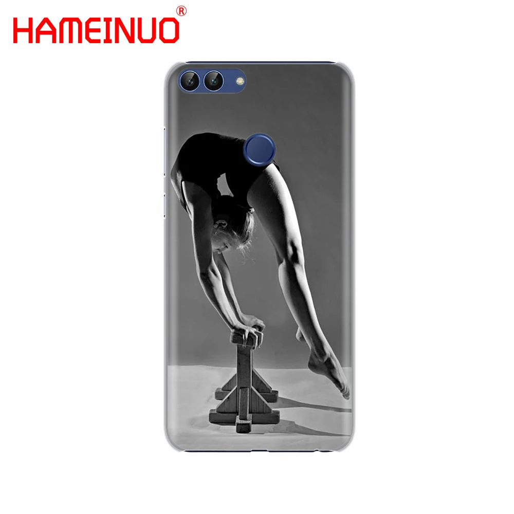 HAMEINUO гимнастический силуэт чехол для телефона Huawei NOVA 2 2S 3e PLUS LITE P smart 2018 enjoy 7s mate 7 8 9