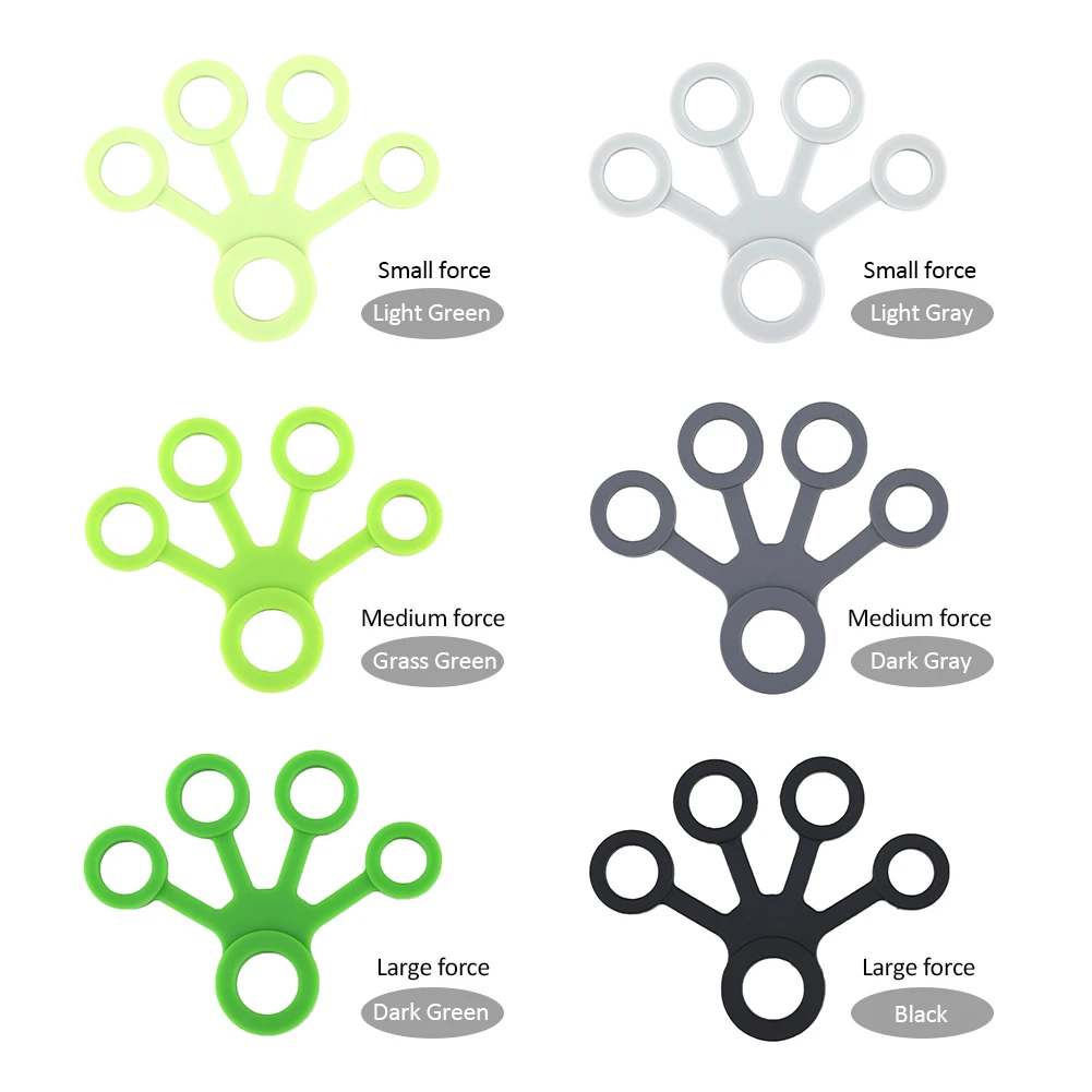 Силиконовые пальцы рукоятка для укрепления пальцев тренажер силовая ручного