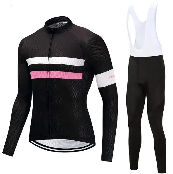jersey and pants 3 Весна, Мужская футболка с длинным рукавом для велоспорта, спортивный костюм, костюм для триатлона, одежда для велоспорта, одежда для улицы, комплект одежды для велоспорта - Цвет: jersey and pants 3