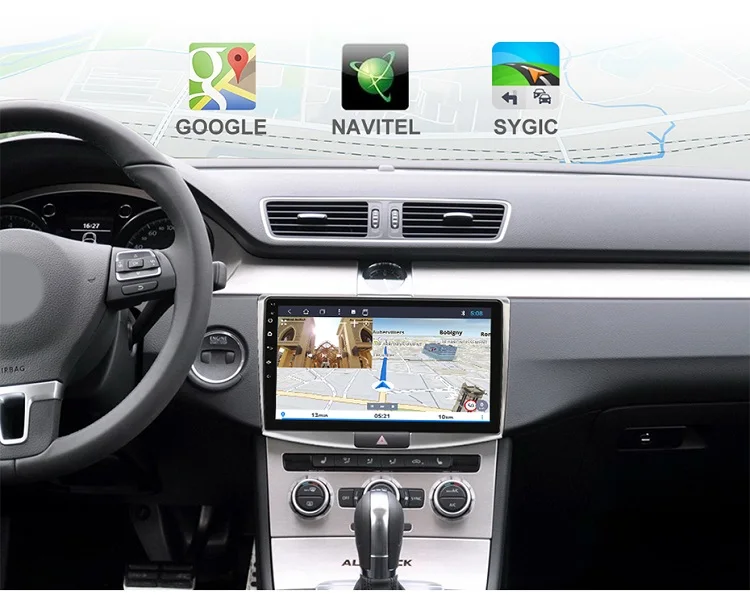 EBILAEN автомобильный Радио мультимедийный плеер для VW Volkswagen Passat B7 B6/Magotan 2Din Android 9,0 автомобильное радио с GPS навигационная система DVR камера