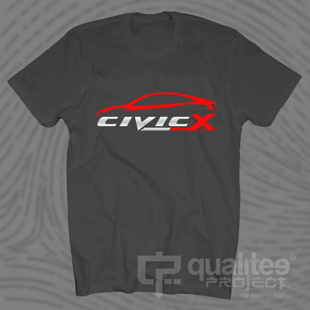 Новая футболка Civic X 10 поколения Fc Тип R хорошее качество хлопковая мужская и