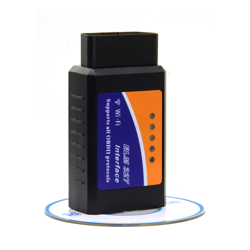 Горячая Распродажа ELM327 Wifi сканер Авто OBD2 диагностический инструмент ELM 327 WIFI OBDII V 1