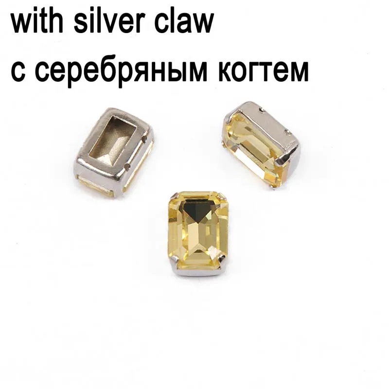 Фото CTPA3bI светлые Хрустальное стекло цвета топаза стразы s камень для пришивания, Стразы для шитья одежды, обуви №4