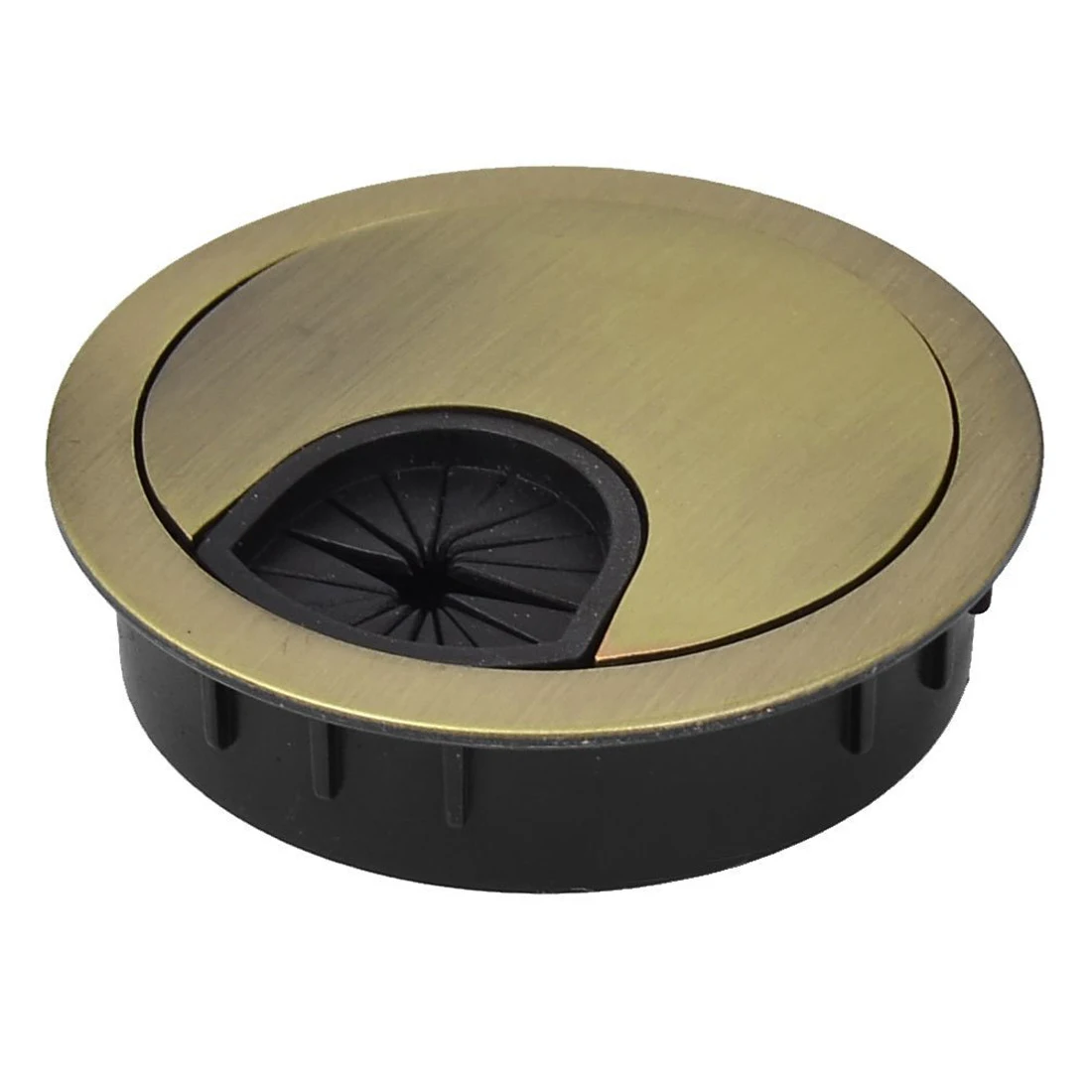 PC компьютерный стол металлический кабельный сальник кабель подачи через ящик