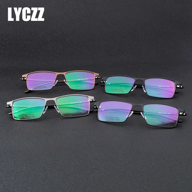 LYCZZ Ultralight Glasses Frame Men Gaming Computer Eyeglasses Males Optical Eyewear Mens Spectacle Frames relogio feminino Gafas |