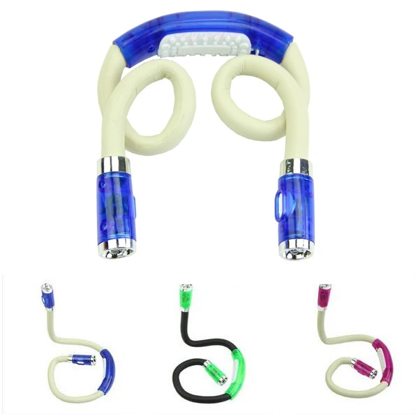 2018 гибкий светодиодный светильник громкой связи для шеи обнимания лампа чтения