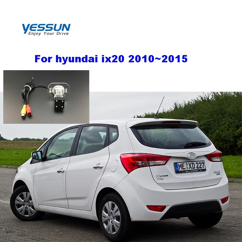 Yessun HD CCD ночное видение автомобиль заднего вида реверсивный для hyundai ix20 2010 ~