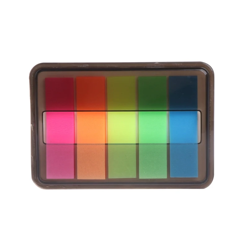 Флуоресцентная прозрачная наклейка Memo Flags Post It Bookmark Index Pad Tab Sticky Notes