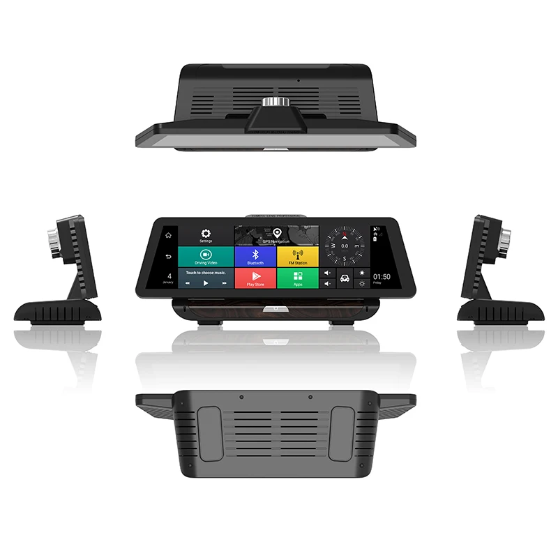 10 дюймов 4 г Wifi Android 5 1 Автомобильный dvr Full HD 1080 P Dash Cam заднего вида тире камера