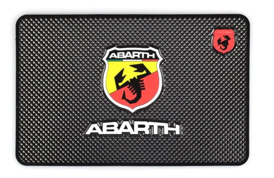 1 шт. Авто Декор ПВХ коврики для Fiat Punto Abarth 500 124 Stilo Ducato Palio значок эмблема интерьер
