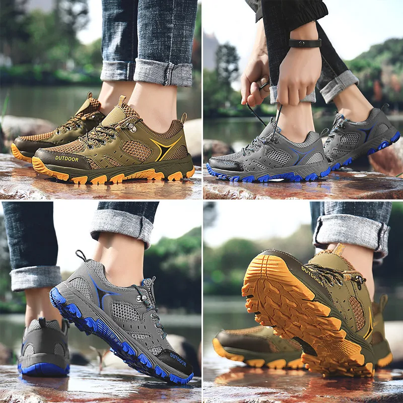 Летняя мужская походная обувь gomвозле 2019 Уличная для альпинизма треккинга