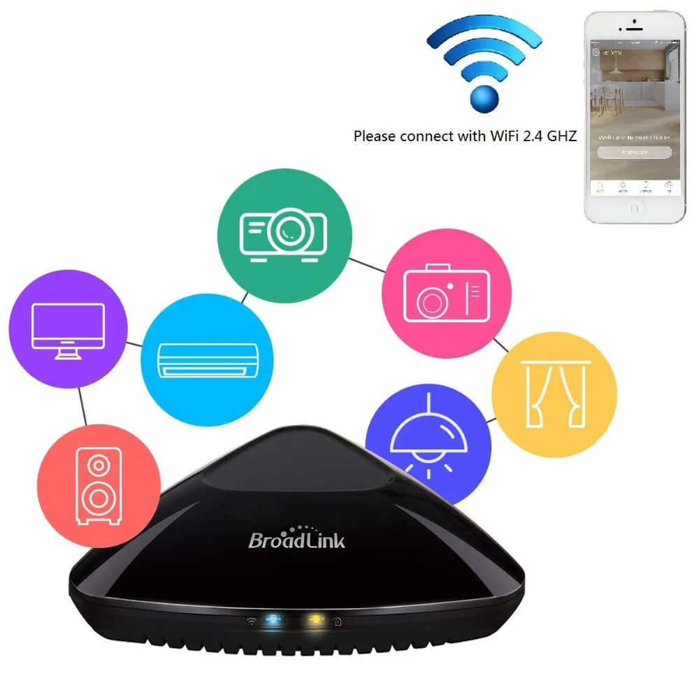 BroadLink RM Pro + WiFi Smart Home Hub IR RF все в одном Автоматизация обучения универсальный пульт