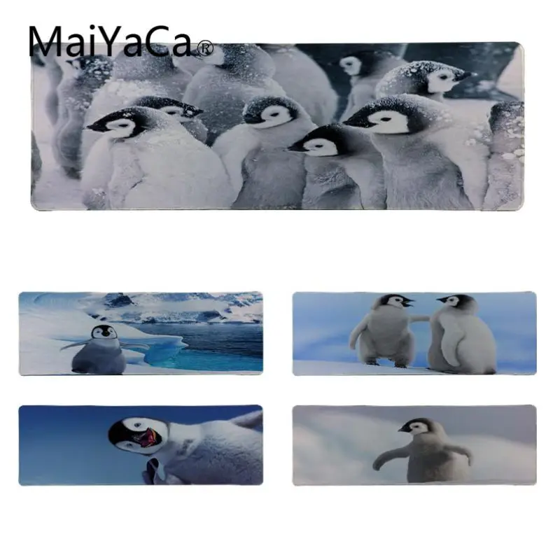 

Резиновый коврик для мыши MaiYaCa «Мой Любимый Малыш» в виде пингвина, прочный Настольный коврик для мыши размером 30*90 см, 30x80 см, резиновый ковр...