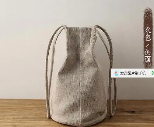 Женские холщовые сумки 2019 маленькая сумка-ведро новая Женская сумочка