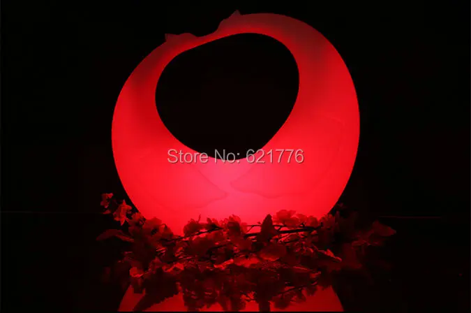 4 шт./лот Led Лебедь сцена ночник лампа комната пластик энергосберегающий