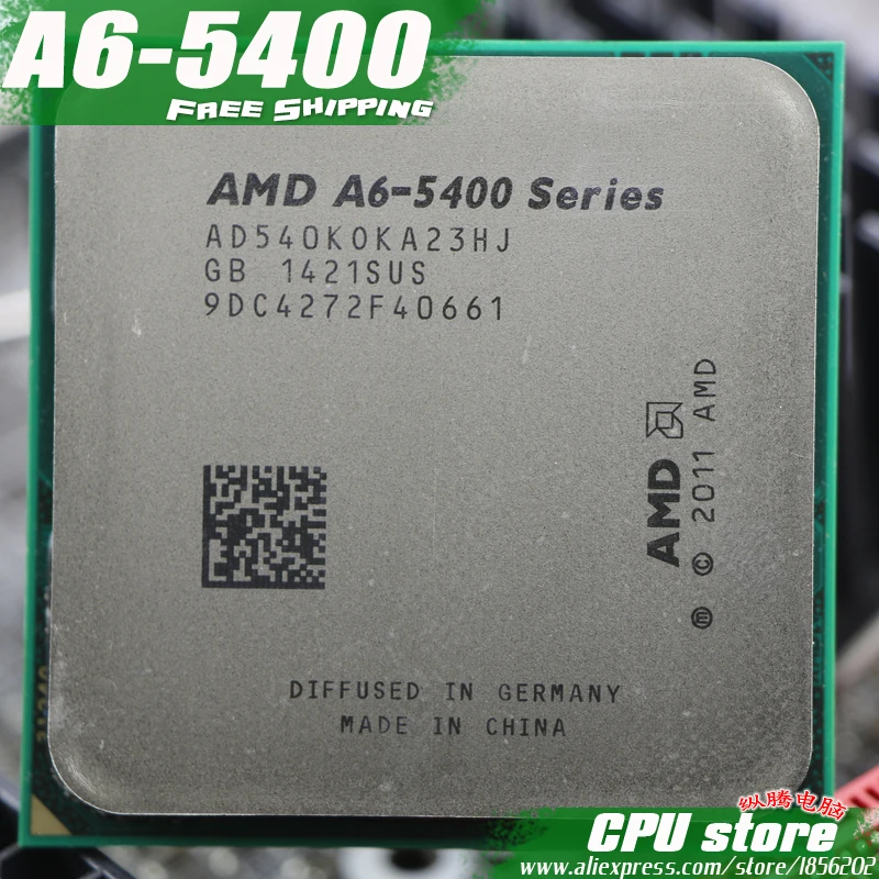 Бесплатная доставка процессор AMD A6 5400K двухъядерный FM2 3 6 GHz 1MB 65W 5400 APU