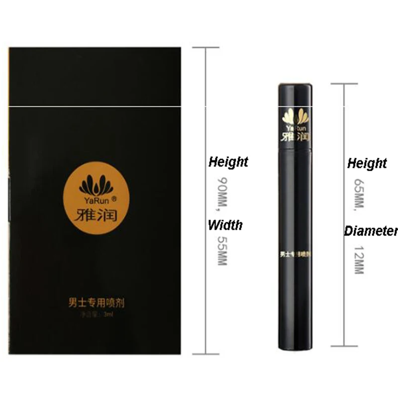 Гель для эрекции 3 мл интимные товары мужчин спрей длительного секса