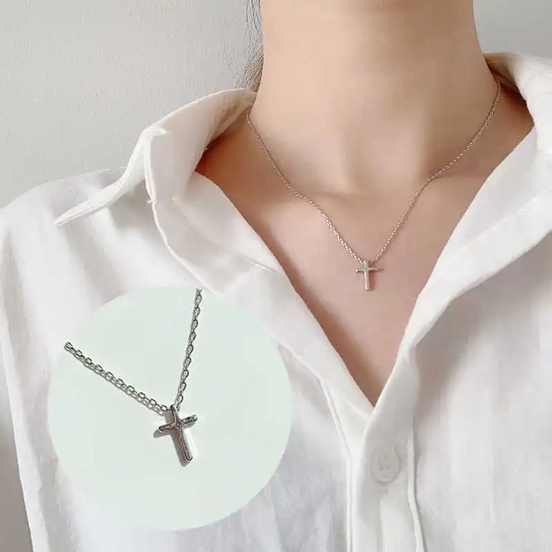 Summer Sexy Necklaces for Women Girl Cheap Multilayer Wild Jewelry Moon Star Pendants Silver Color Choker Cross Girlfriend Gift | Украшения