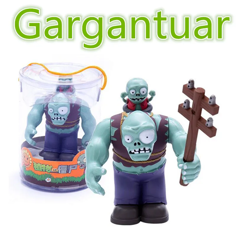 Растения против Зомби PVZ большой зомби гаргантуар фигурки Diy Модель Legoings
