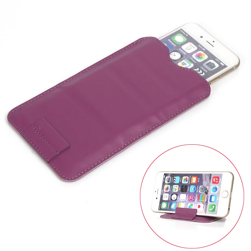 5 цветов с подставкой кобура Сумка Сумочка складные кожаные телефонные чехлы для