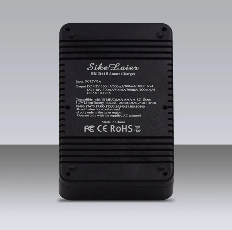 Новинка 2017 SiKeLaiEr SK-D415 3 7 B 18650 26650 18350 16340 18500 25500 10440 17500 nik 1 2 V AA AAA 5V Выход ЖК