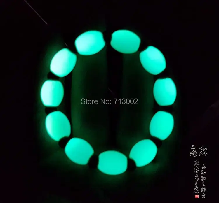 Супер Светящиеся в темноте молитвенные бусины с кристаллами приблизительной