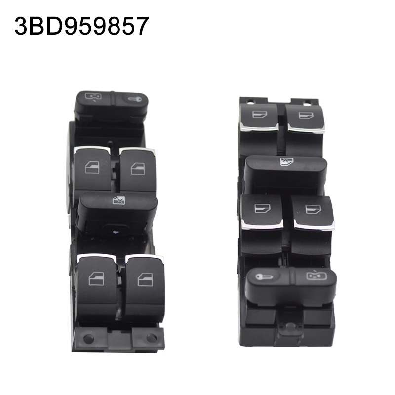 3BD959857 3BD 959 857 Window Controller Switch For VW Jetta Golf GTI MK4 Passat B5 Driver Side 1998-2005 1 Piece | Автомобили и