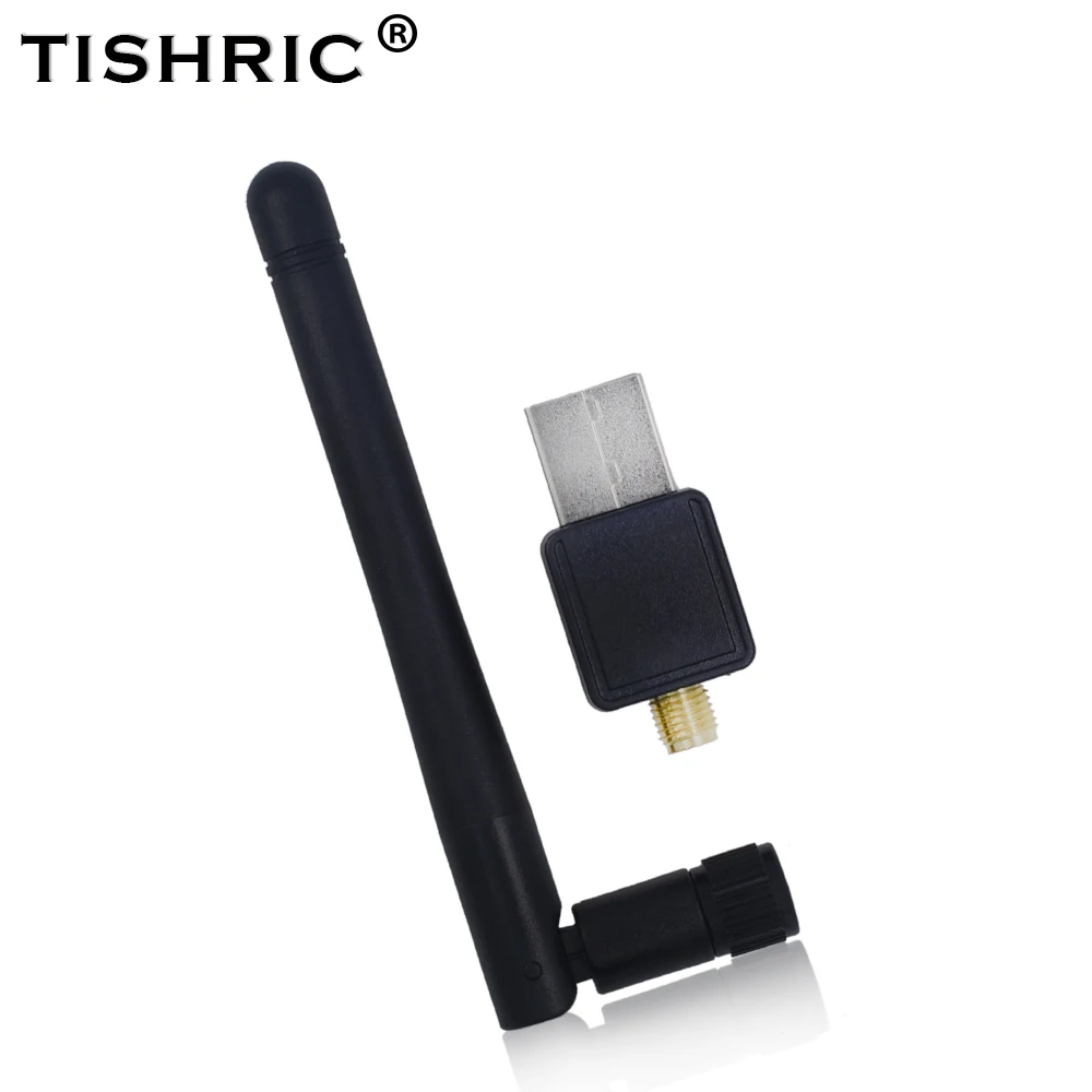 Беспроводной usb адаптер TISHRIC 150 Мбит/с сетевой Wi Fi 802.11n/g/b антенна для WindowsXP/7/8 Vista