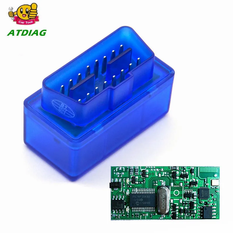 OBD2 Mini Eml327 V1.5 25k80 Bluetooth адаптер автомобильный диагностический сканер для Android/ПК