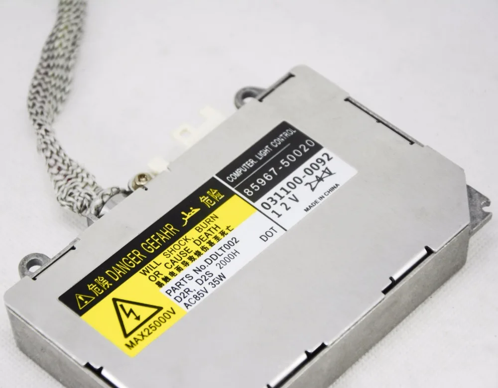 1 шт. ксеноновый балласт для передних фар 12 В 35 Вт OEM KDLT002 85967-0E020 85967-50020 подходит Lexus