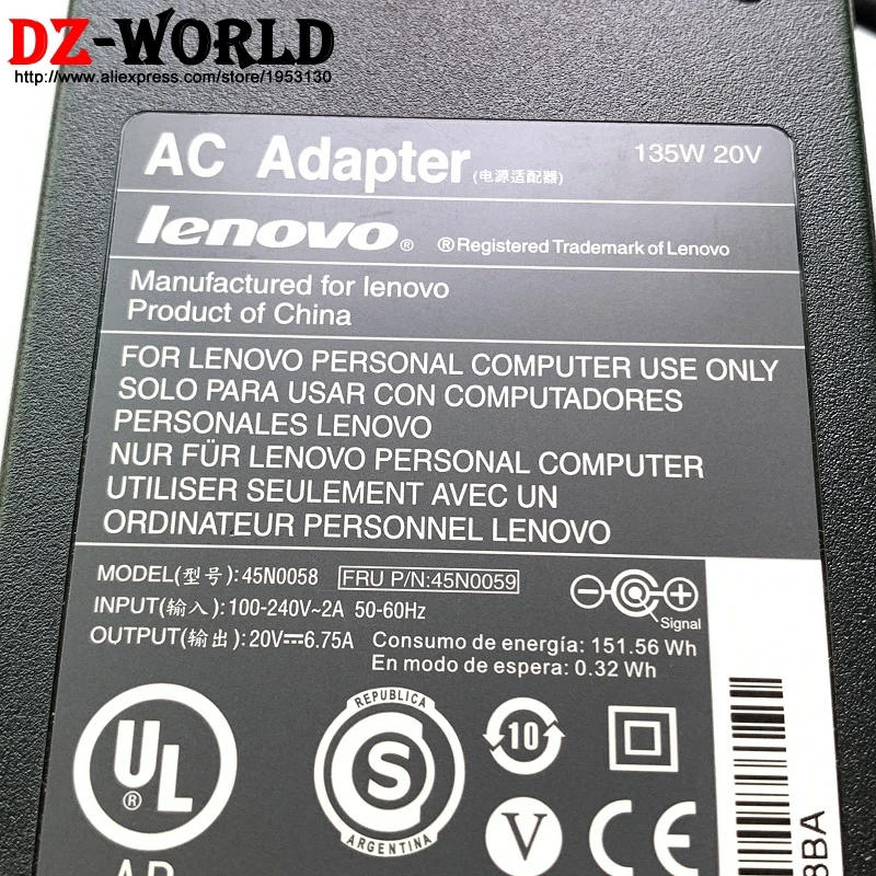 Блок питания для ноутбука Lenovo ThinkPad T520 T520i T530 W520 W530 2P 45N0058 45N0055 | Компьютеры и офис