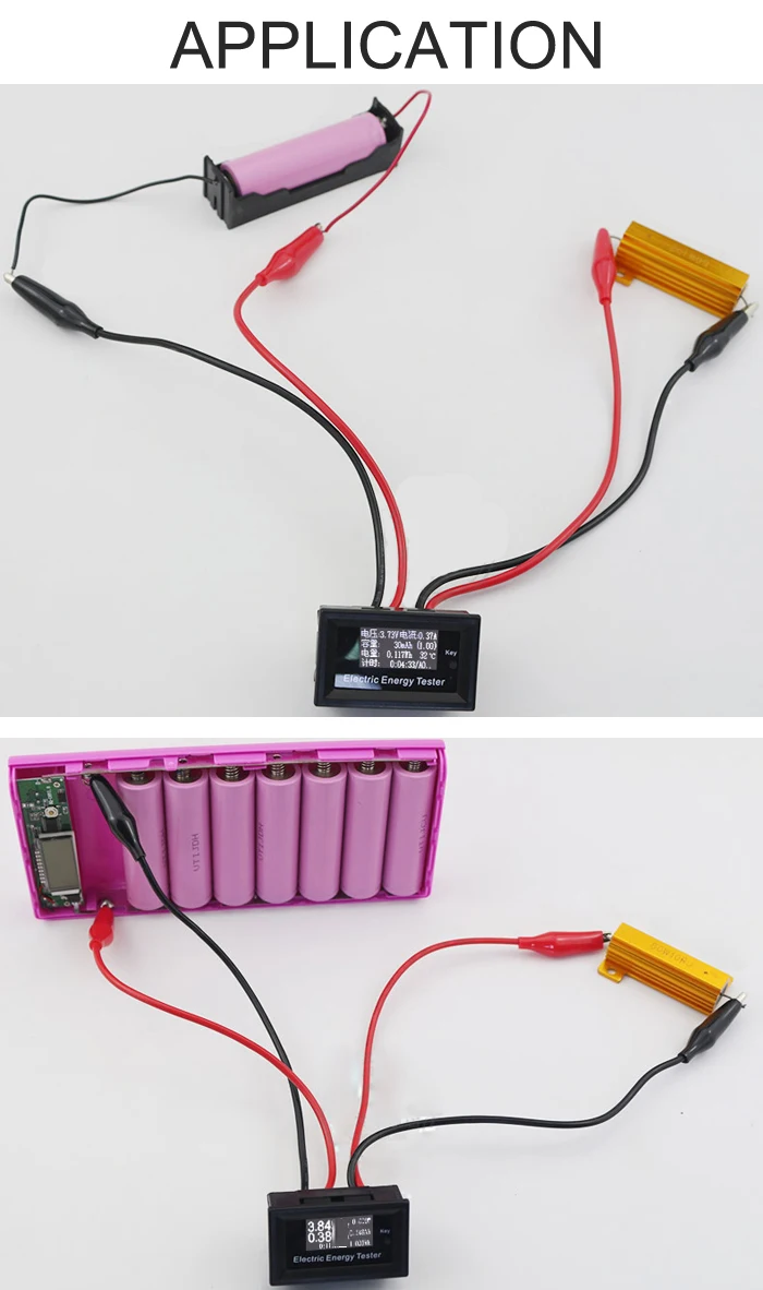 Зарядное устройство источник питания тестер емкости батареи мини LCD 150V 20A
