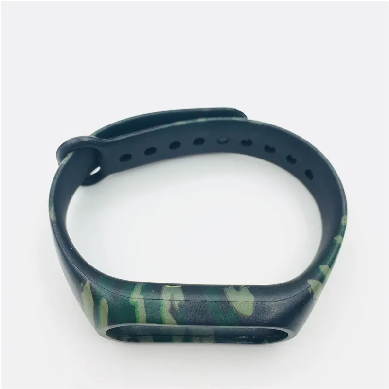 Для Mi band 3 спортивный Камуфляжный браслет с рисунком из мультфильма для Xiaomi MiBand
