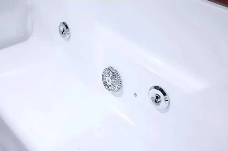 1800 мм выпадающая Стекловолоконная гидромассажная Ванна акриловая Встраиваемая