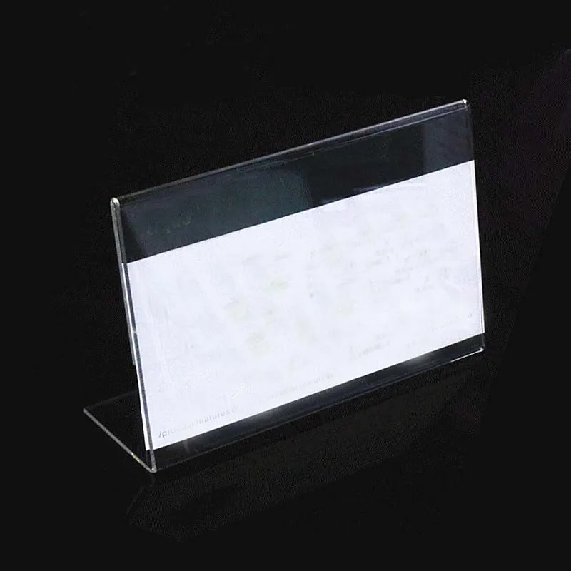 

Table Picture Holder 83x55mm Angled Display Acrylic Frame