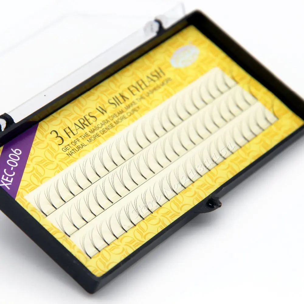 Звездные цвета 0 12 мм толщина C завивка накладные ресницы индивидуальные крест