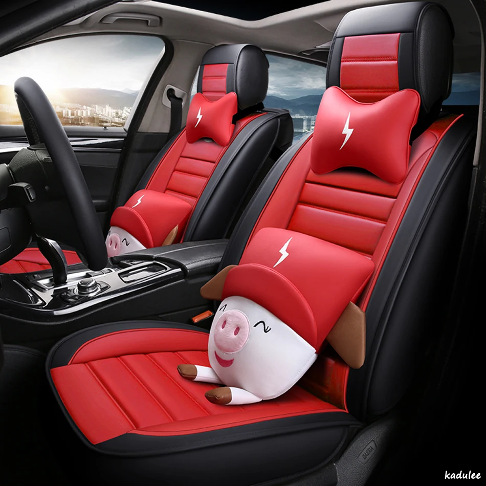Kadulee сиденья набор для audi a3 8l 8p седан sportback a4 b5 b6 b7 b8 a5 b8 a6 c5 c6 c7 q2 q3 q5 q7 a6l авто аксессуары