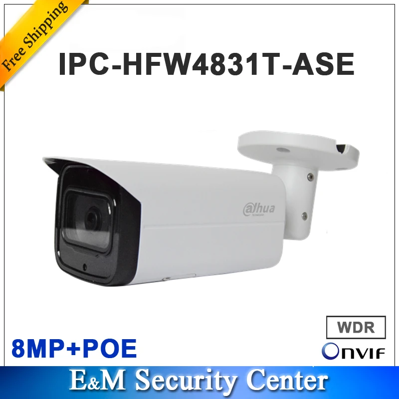 Оригинальная английская камера dahua с логотипом мини 8 МП WDR IR IP67 IK10 PoE функция