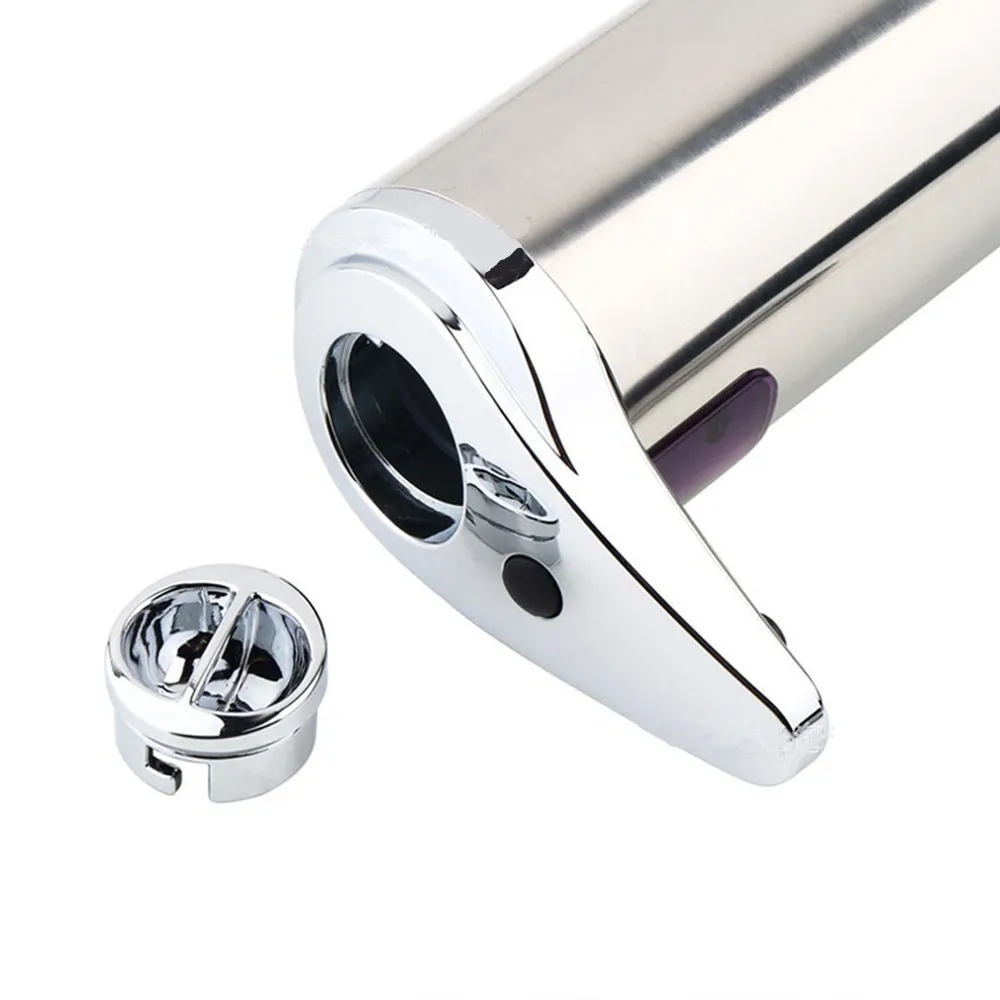 Нержавеющая сталь Датчик диспенсер для мыла автоматическая бутылка жидкого