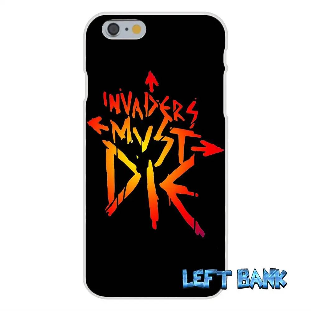 Prodigy Invaders Must Die логотип мягкий Силиконовый ТПУ Прозрачный чехол для iPhone 4 4S 5 5S 5C SE 6