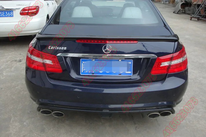 Задний спойлер из углеродного волокна для Mercedes Benz E Coupe E260 E300 E350 2 двери|carbon fiber rear