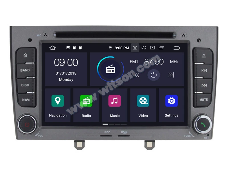 Автомобильный dvd плеер WITSON Android 10 0 для PEUGEOT 408 2010 2011 4 Гб ОЗУ 64 ПЗУ автомобильная