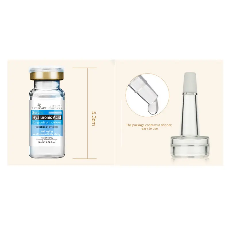 

ARTISCARE Hyaluronic Acid Serum 5PCS Anti Aging and Moisturizing Skin Care Firming and Whitening Anti Wrinkles Essence for Face
