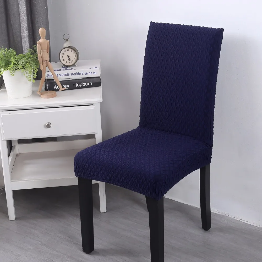 1 шт. квадратный узор одноцветное цвет семья удобные чехол на стул сидение