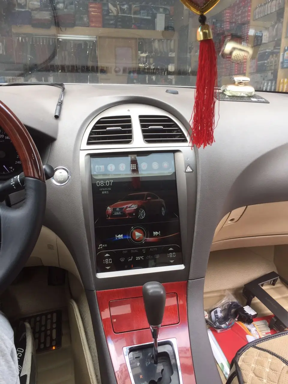 Головное устройство Tesla для Lexus ES240 ES250 ES300 ES330 ES350 12 1 дюйма вертикальный экран Android