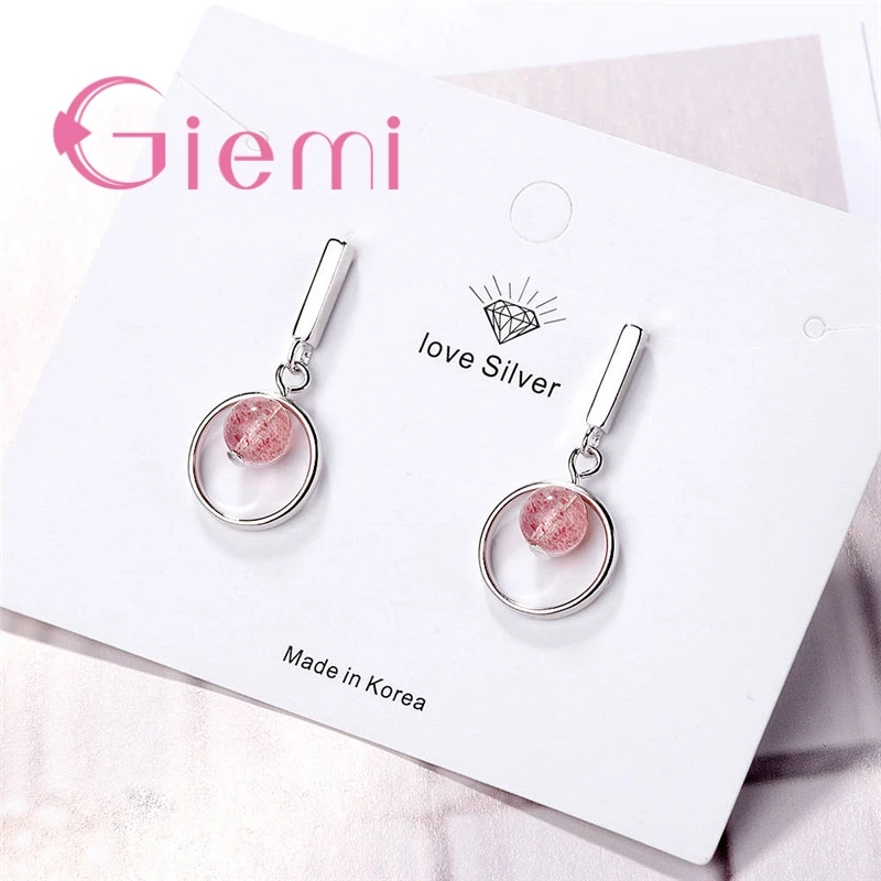 Привлекательные круглые Очаровательные бусы из стерлингового серебра 925 пробы