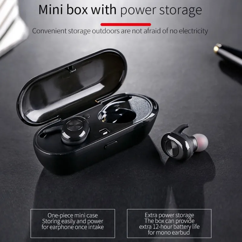 Беспроводная Bluetooth гарнитура для Xiaomi/Huawei мобильные спортивные наушники с