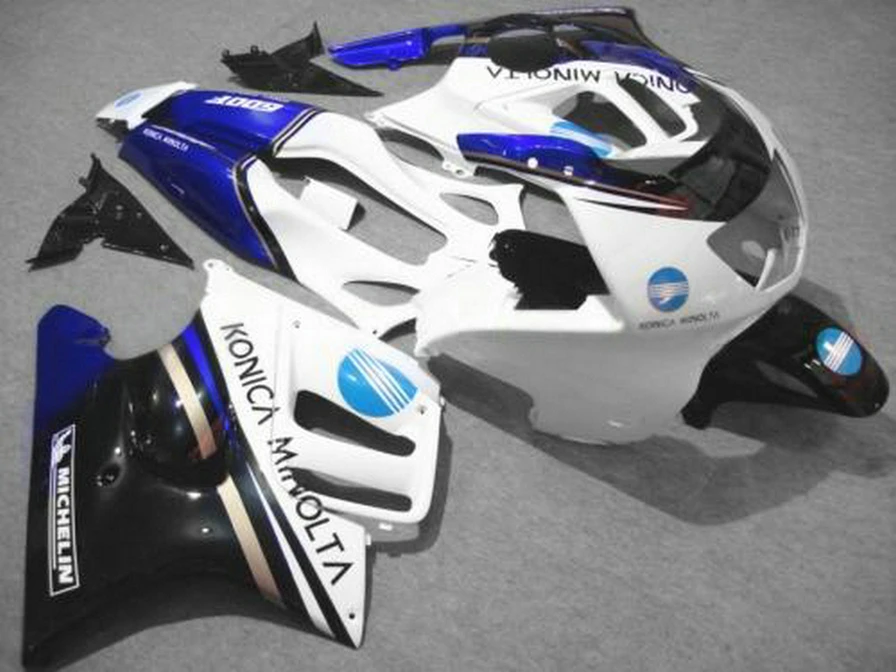 

Обтекатели из белого, черного, синего АБС-пластика, полностью синие CBR 600 F3 1997 1998 CBR600 F3 97 98 1997 1998, комплект обтекателей-Hey
